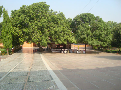 Hut where Swami Adgadanand ji maharaj give speech